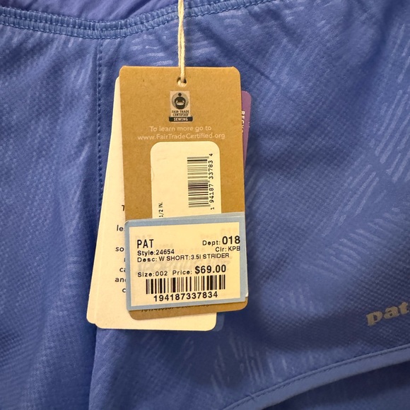 BNWT Patagonia women’s strider shorts 3.5” inseam -Size XS - Picture 2 of 5